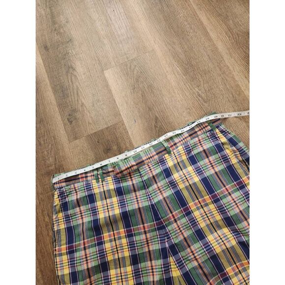 RLX Ralph Lauren PERFORMANCE Shorts Plaid Mens 40x8.5 multicolor - Picture 4 of 7